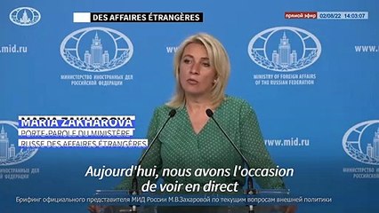 La Russie juge la visite potentielle de Pelosi à Taiwan comme une "provocation"