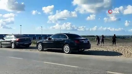 Bisikletli genç kıza çarptıktan sonra kaçtı, iki arkadaşa dehşeti yaşattı