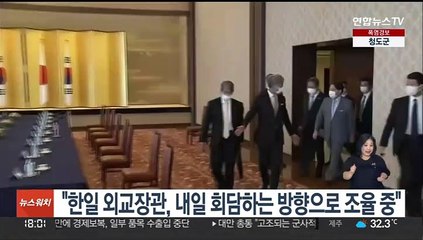 "한일 외교장관, 내일 회담하는 방향으로 조율 중"