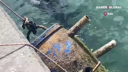 Sarıyer sahilinde şüpheli cisim paniği: Mayın sanıldı