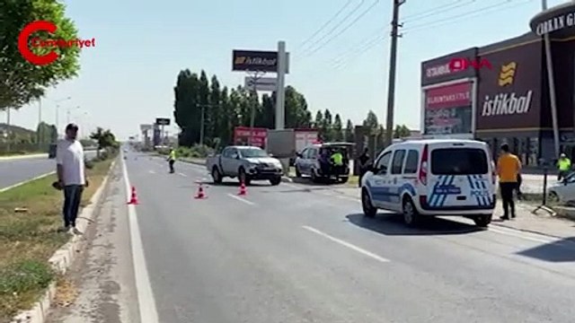 Kamyonetin çarptığı temizlik işçisi öldü