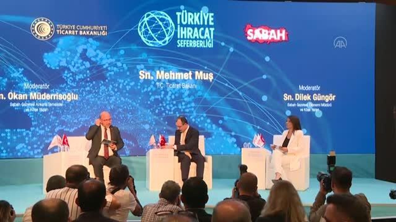 Muş haberleri! Ticaret Bakanı Muş: "(Tahıl koridoru) Arz güvenliği konusunda ciddi bir sorun aşılmış olacak"