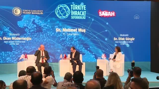 Muş haberleri! Ticaret Bakanı Muş: (Tahıl koridoru) Arz güvenliği konusunda ciddi bir sorun aşılmış olacak