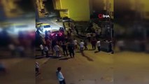 Arnavutköy'de 'yan baktın' kavgası: Birbirlerine sopalarla saldırdılar