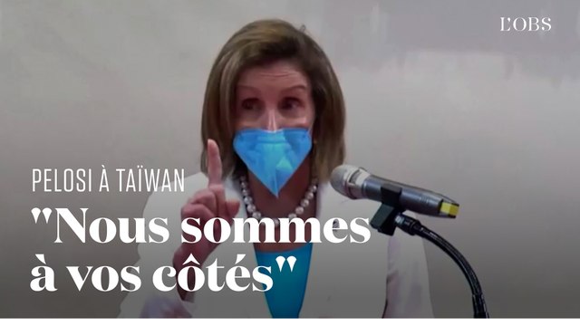Depuis Taïwan, Nancy Pelosi donne un cours de démocratie à la Chine