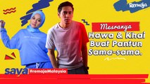 Mesranya! Khai Bahar & Hawa Rizwana Cuba Buat Pantun Empat Kerat