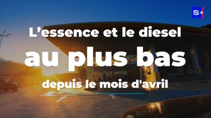 Le prix de l'essence et du diesel au plus bas depuis des mois !