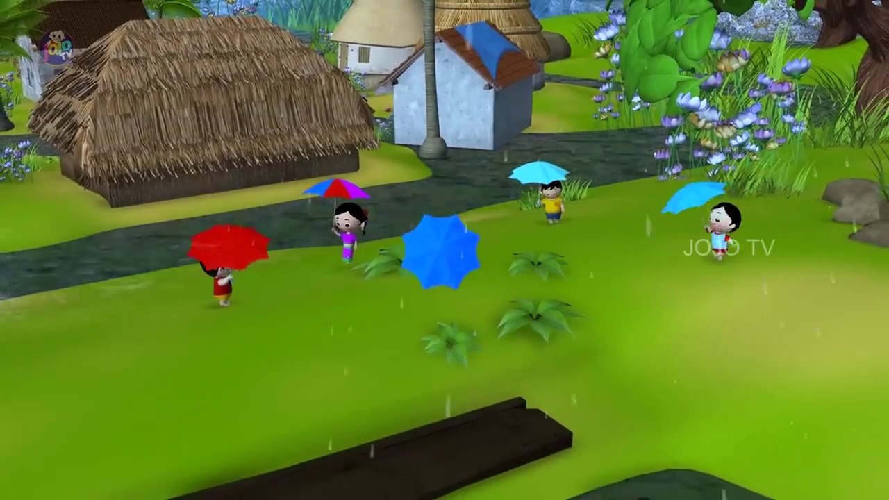 बारिश आई छम छम छम - Baarish Aayi Cham Cham Rain Story | Hindi Moral Stories for Kids | JOJO TV Kids