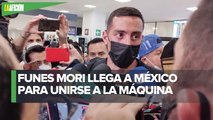 Ramiro Funes Mori ya está en México para fichar con el Cruz Azul