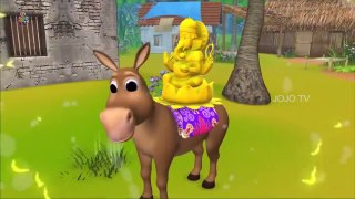 गधा और गणेश मूर्ति - Donkey and Ganesh Idol Story | Hindi Moral Stories for Kids | JOJO TV Kids
