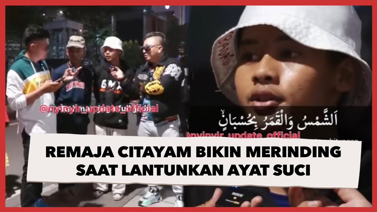 Gak Cuma Jago Catwalk, Remaja Citayem Ternyata Bersuara Merdu saat Ngaji