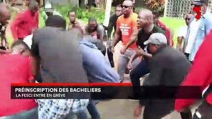 Préinscriptions des bacheliers : la Fesci entre en grève