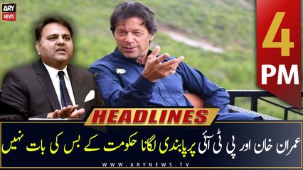 ARY News | Headlines | 4 PM | 3rd August 2022