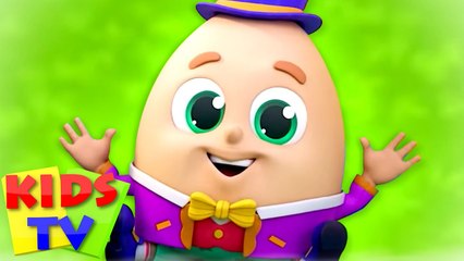Humpty Dumpty + More Nursery Rhymes & Baby Songs - Kids Tv