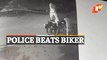 Viral Video|Police Constable Thrashes Helmetless Biker, Gets Suspended