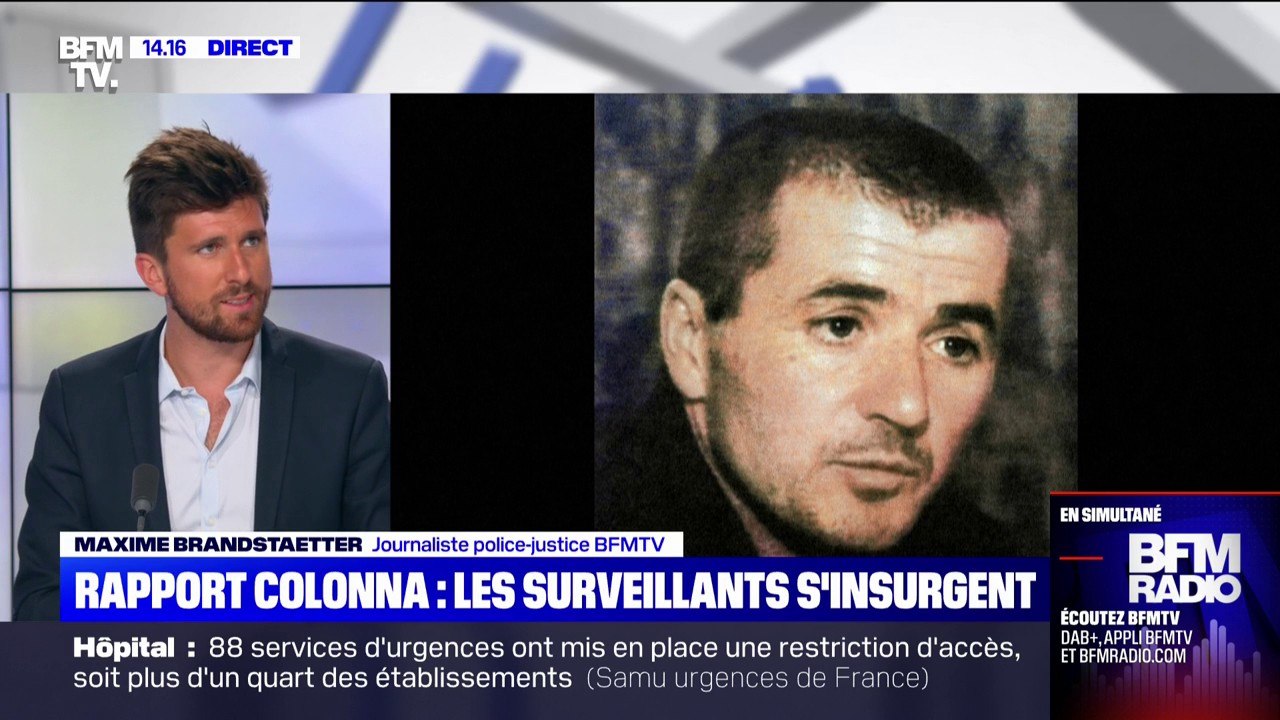 Rapport Colonna: "Un petit surveillant va servir de fusible", dénonce Cyril Huet-Lambing, représentant du syndicat pénitentiaire des surveillants PACA-Corse