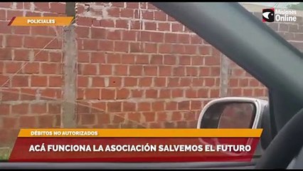 Acá funciona la asociación Salvemos el Futuro