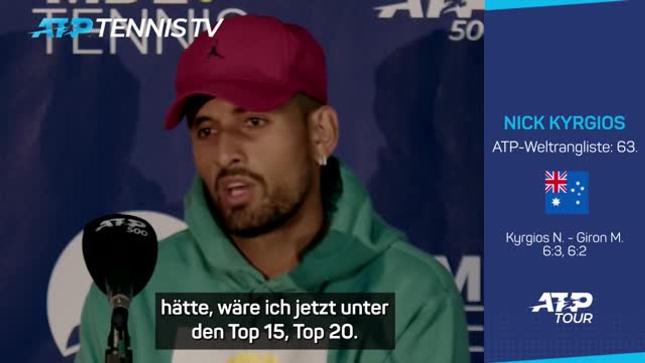 Kyrgios: Wimbledon-Finale 'schwer zu verdauen'