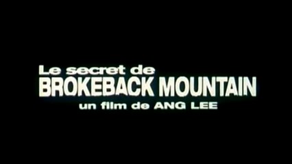 LE SECRET DE BROKEBACK MOUNTAIN (2005) Bande Annonce VF