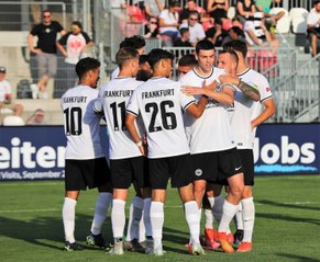 Frankfurts U 21 mit Offensivspektakel gegen Griesheim