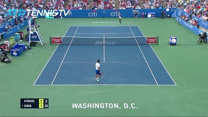 Washington - Kyrgios expéditif !