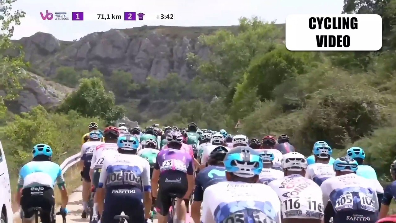 Puerto de Humada Climb | Stage 2 Vuelta a Burgos 2022