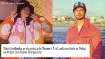 Romance de Bruna Marquezine e Xolo Maridueña é real? Atores são flagrados no Rio e detalhe chama atenção em foto