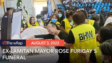 Thousands come for funeral of slain ex-mayor Furigay in Lamitan