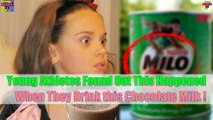 Young athletes found out this happened to their body when they drink this chocolate Milk Beverage
