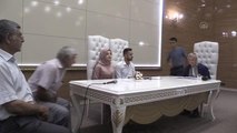 Gaziantep gündem haberleri: GAZİANTEP - İşitme engelli çift nikah masasında işaret diliyle 