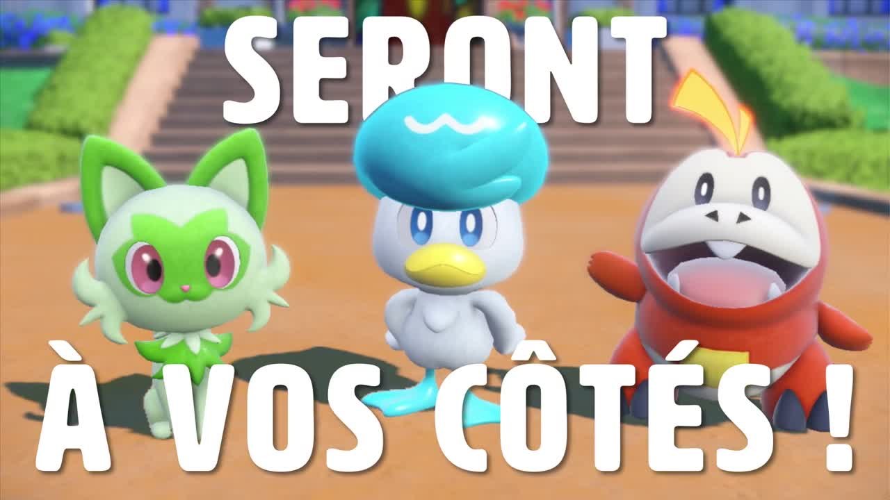 Bienvenue dans la région de Paldea ! | Pokémon Écarlate & Pokémon Violet