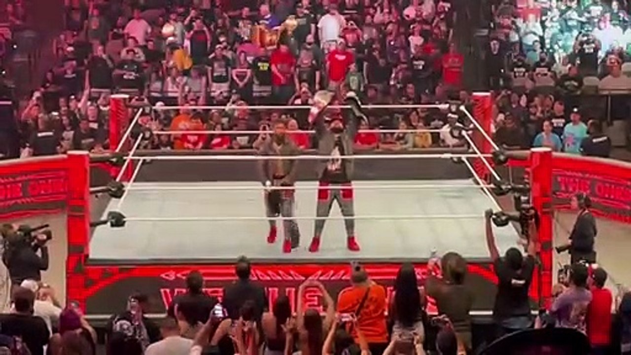 The Street Profits & R-Truth vs The Usos & Umos FULL MATCH - WWE Raw 7/11/22