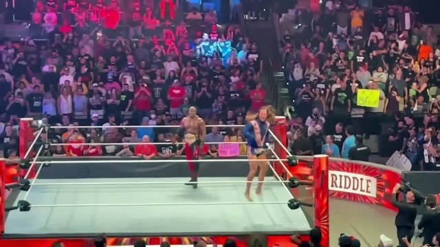 Seth Rollins & Theory vs Riddle & Bobby Lashley FULL MATCH - WWE Raw 7/11/22