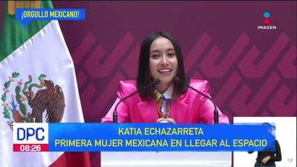 Primera mujer mexicana en llegar al espacio recibe la llave de la ciudad