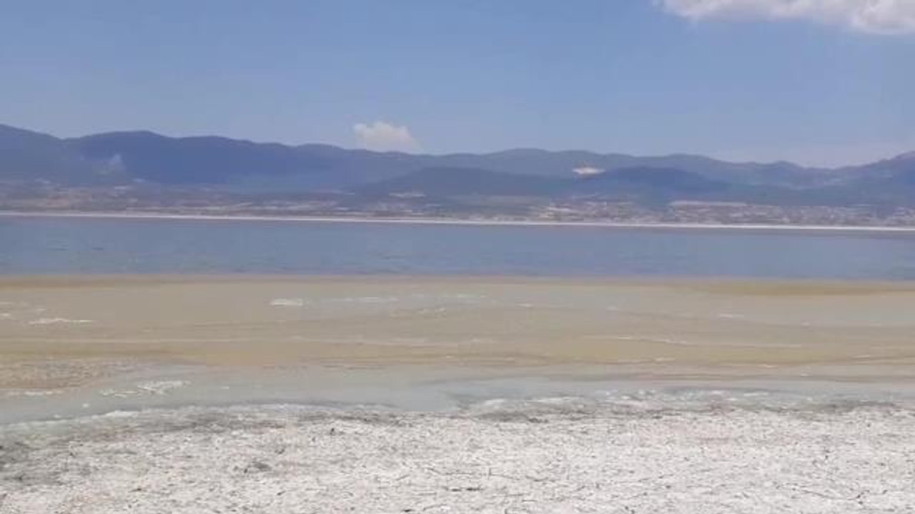 Burdur yerel: Burdur Gölü'nde Alg Patlaması