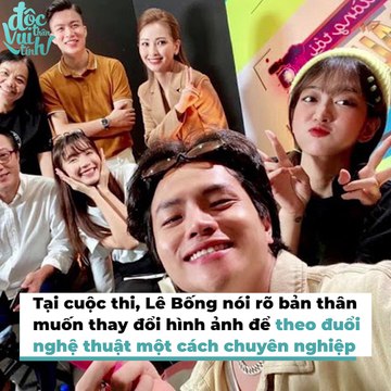 Lê Bống tủi thân khi không được công nhận, xác nhận chuẩn bị ra phim | Điện Ảnh Net