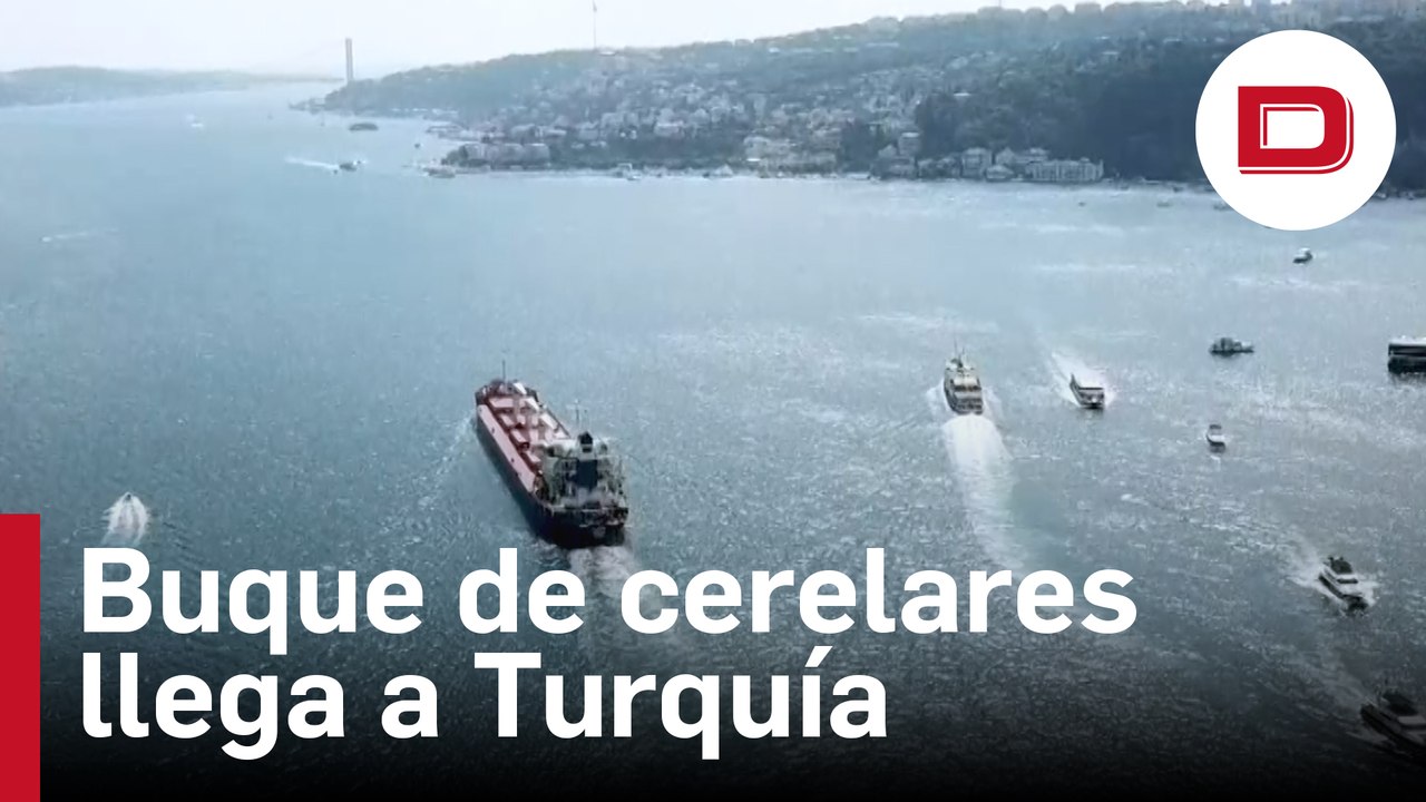 Llega a Turquía el primer buque cargado con cereales ucranianos gracias al acuerdo con Rusia