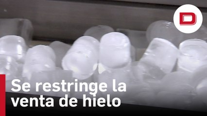 Los supermercados restringen la venta de hielo en plena ola de calor