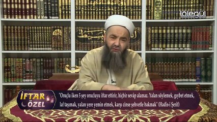 Cübbeli Ahmet Hocaefendi - Orucun Sevabını Bozan 5 Şey!