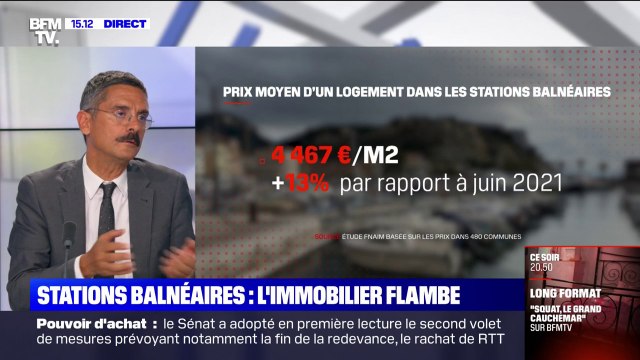 Les prix de l'immobilier flambent de 13% en moyenne en un an dans les stations balnéaires