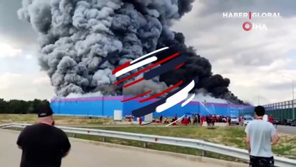 Rusya'nın en büyük internet alışveriş markasının deposunda yangın: 11 yaralı