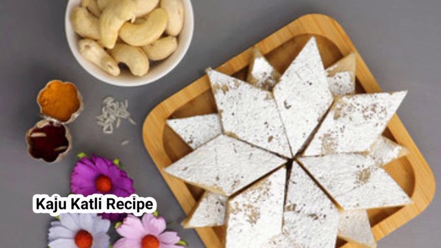Kaju Katli Recipe/How to make kaju katli/kaju barfi