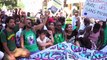 Manifestação em Itália depois do assassinato de um vendedor ambulante nigeriano