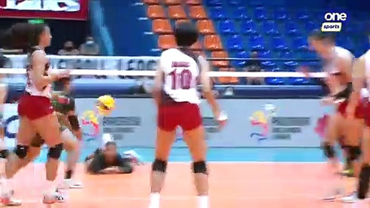 Mika Reyes putting on a show for PLDT!   2022 PVL Invitational Conference