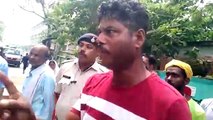 Video Story- Here the sanitation workers on strike for the second day