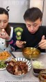Husband and Wife Funny Eating  Show Viral Video A Millions View Trending in Tik Tok Ep.9