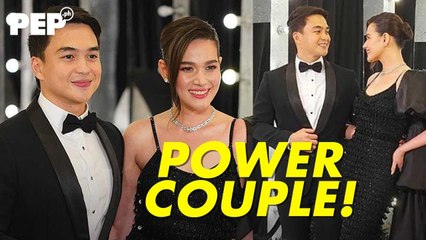 Bea Alonzo & Dominic Roque at the red carpet of GMA Gala Night!