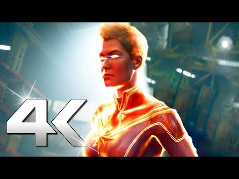 Marvel’s Midnight Suns : CAPTAIN MARVEL Gameplay Présentation 4K