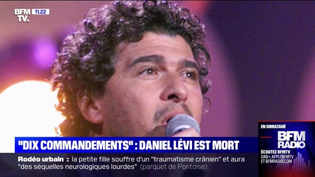 Le chanteur Daniel Lévi est décédé ce samedi à l'âge de 60 ans