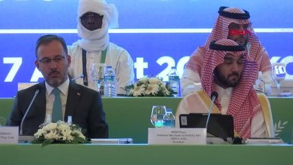 BAKAN KASAPOĞLU: İSLAM DÜNYASININ BİRLİKTELİĞİ, TÜM DÜNYAYA ÖRNEK TEŞKİL EDECEK